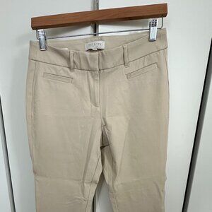 Talbots Chatham Ankle Dress Pants Curvy 8 Petite Khaki